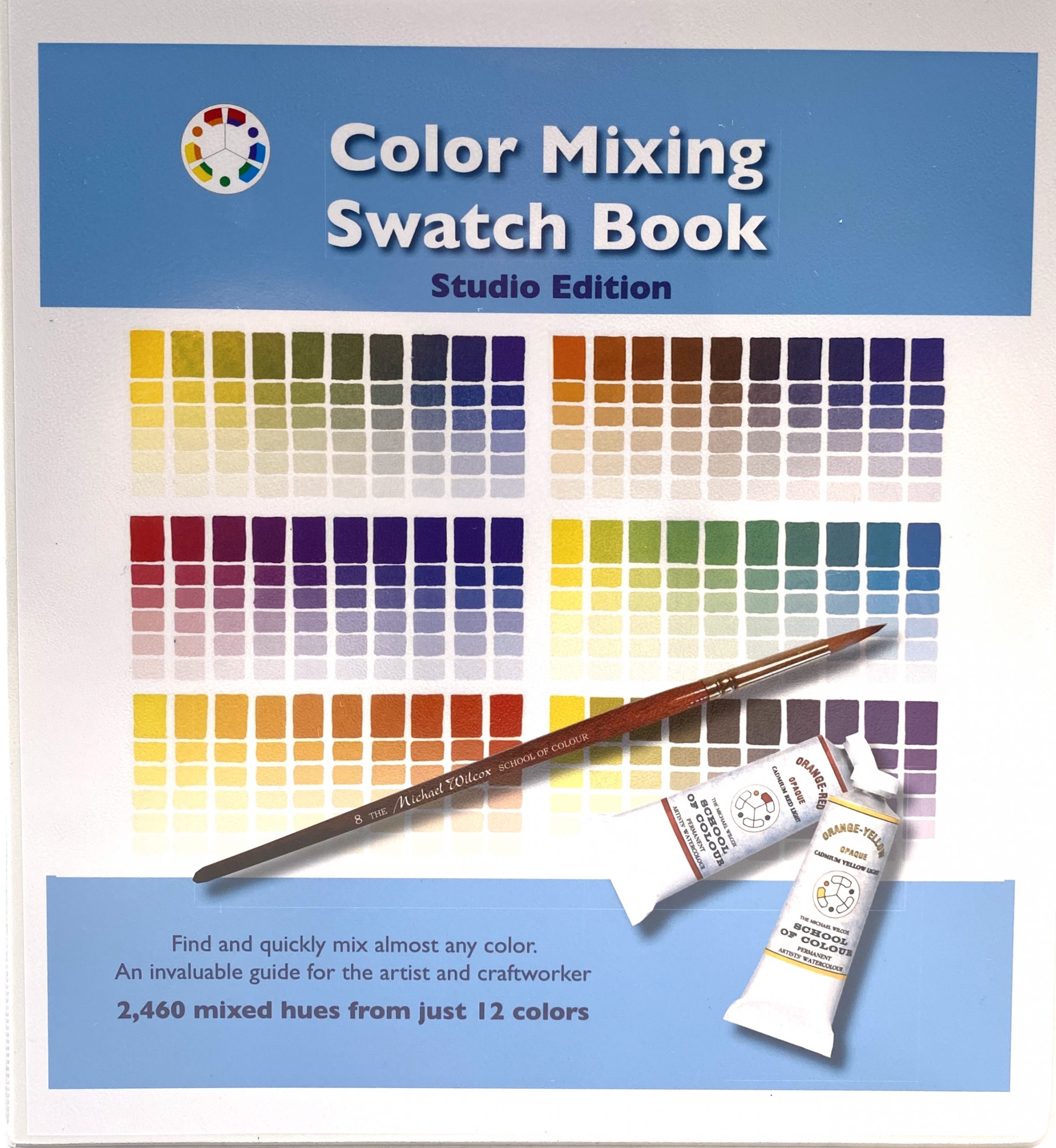 Color Mixing Swatch Book Studio Edition School of Colour US